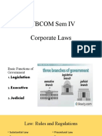 Company Module 1 SYBCOM Sem 4 - Corporate Laws