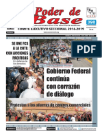 Poder de Base, No. 390. Sección XVIII Del SNTE-CNTE