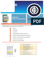 LARCE - TERASAKI - ELR-3C Data Sheet