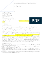 IEEE STD C57 - Maintenance