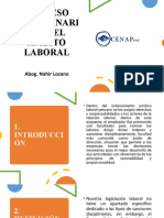 Tema 6 - Proceso Disciplinario Laboral