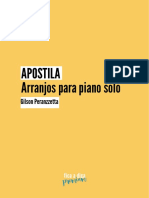 Apostila Completa Arranjos para Piano Solo