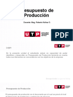 Presupuesto de Produccion