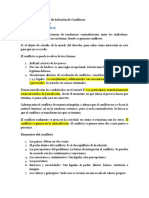 Métodos Alternativos de Solución de Conflictos