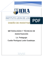 Diseño de Investigación 