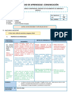 Comunicación 2 Leemos Texto Descriptivo