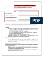 Standard Demolition Procedures