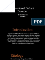 Oppositional Defiant Disorder