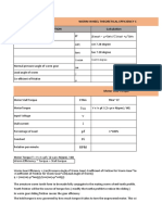 Worm Gear Efficiency and Motor Stall Torque Relation Calculation