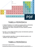 Tabela Periódica I