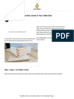 Easy Box Joint Jig Quick Box Joints in Your Table