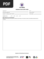 (Appendix C-08) COT-RPMS Observation Notes Form