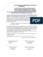 Acta de Compromiso de Operación y Mantenimiento