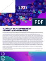 WPP 2022 First Quarter Trading Update Presentation Final