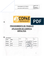 04 - Procedimiento Aplicacion de Carpeta Asfaltica