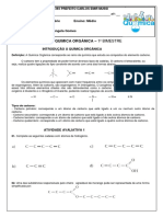 Apostila de Quimica Organica - 1 Bimestre Atualizada