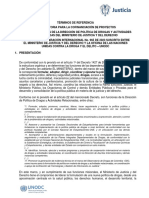 Terminos de Referencia Convocatoria Banco Proyectos 2023