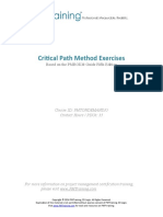 Critical Path Template 21