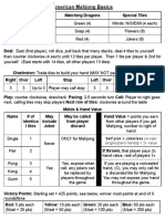 American Mahjong Basics