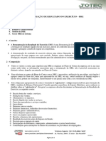 Demonstração de Resultado Do Exercício - Dre