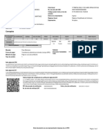 Conceptos: Supervision de Proyecto Arquitectonico IVA Traslado 7,260.34 Tasa 16.00% 1,161.66