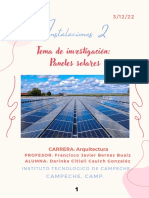 Investigación Paneles Solares