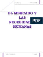 El Mercado y Las Necesidades Humanas