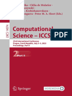 Computational Science - ICCS 2023