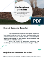 Perfuracao Desmonte Aula 1