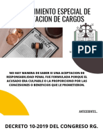 Aceptacion de Cargos