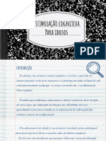 E-Book Estimulação Cognitiva para Idosos