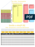 Quadro de Gestão A Vista Organização de Ativos