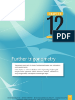 Chapter 12 Further Trigonometry