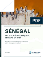 Rapport Situation Économique Sénégal en 2023