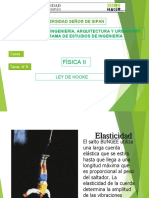 Clase N°10 LEY DE HOOKE - ESFUERZO, DEFORMACION