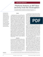 High-Altitude Platform Stations As IMT Base Stations - Connectivity From The Stratosphere