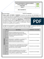 7° Matemáticas Plan de Mejoramiento II P 2023