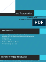 Case Presentation