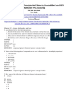 Chemical Principles 8th Edition by Zumdahl DeCoste ISBN Test Bank