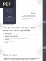 Evaluación y Tratamiento de Los Trastornos de Pánico y Agorafobia