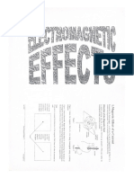 Electromagnetic Effects Notes