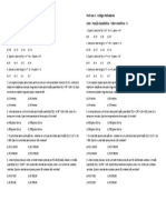 Lista Função Quadrática Valor Numérico