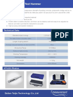 Catalog of Concrete Test Hammer