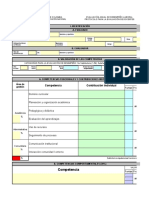 Formato Evaluación Anual de Desempeño