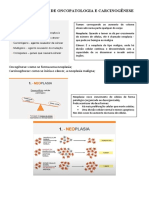 1-Noções de Oncopatologia e Carcinogênese