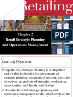 Chapter 2 - Retail Strategic Planning and Operations Management