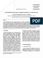 1994 - Mahalinga-Iyer-Consolidation and Shear Strength Properties of A Lateritic Soil