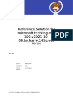 Microsoft - Testking.md 100.v2021!10!09.by - Harry.145q