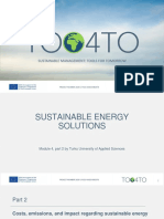 TOO4TO Module 4 / Sustainable Energy Solutions: Part 2