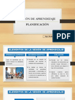 I.I. Planificación de Una Sesión de Aprendizaje